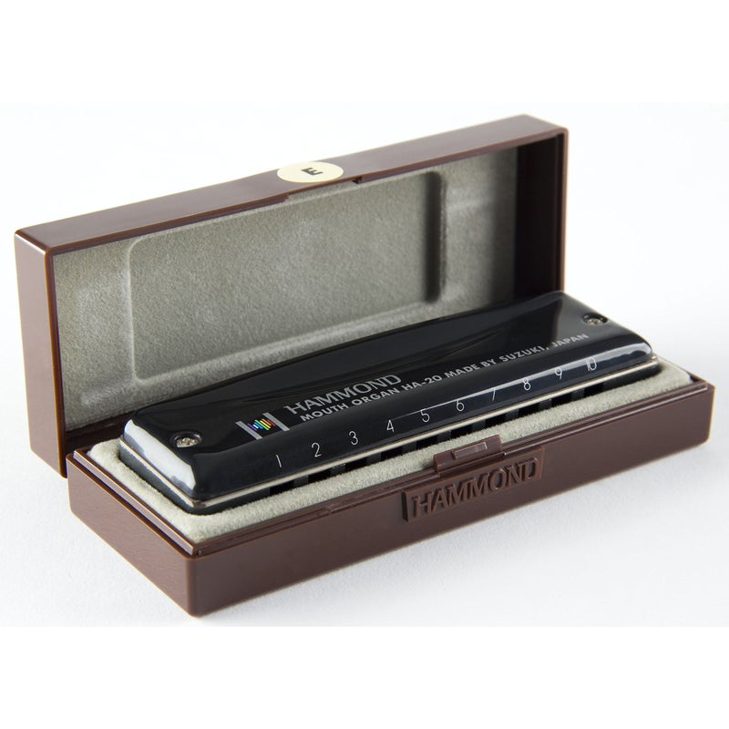 HAMMOND Other Harmonica, Black (HAMMOND HA-20 G) - Image 5